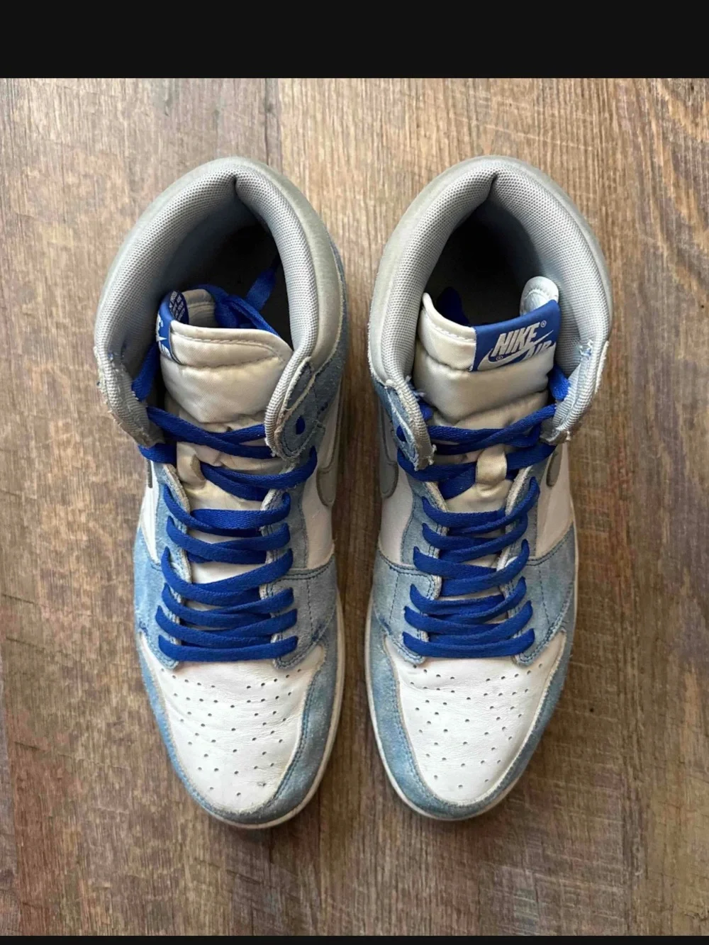Nike Air Jordan 1 Retro High OG Hyper Royal Blue Men’s Size 15 Sneakers Shoes